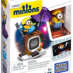 Cheapest 🥰 Mega Bloks Minions Silly TV Set #38018 ✔️