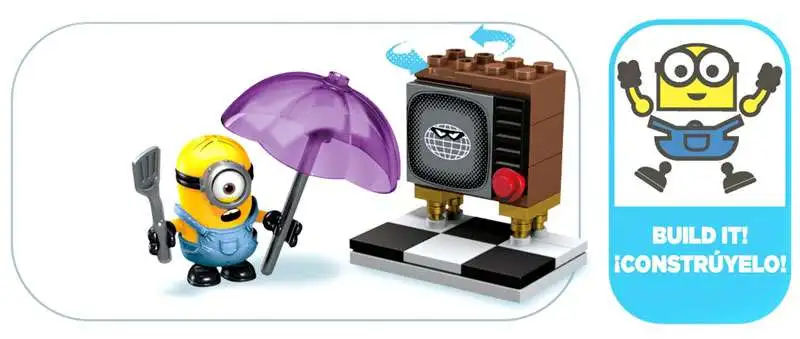 Cheapest ๐ฅฐ Mega Bloks Minions Silly TV Set #38018 โ๏ธ - Image 4