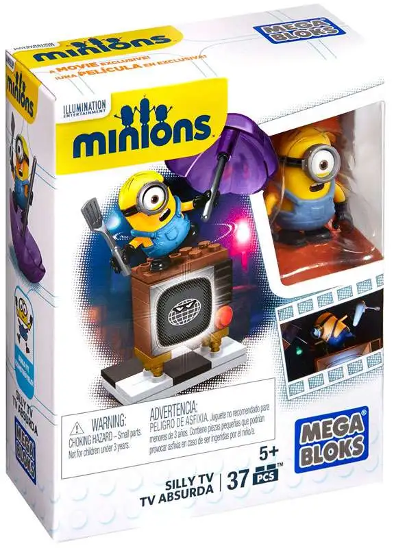 Cheapest ๐ฅฐ Mega Bloks Minions Silly TV Set #38018 โ๏ธ