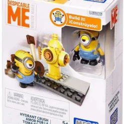 Brand new 😍 Mega Bloks Despicable Me Hydrant Crush Set DPG67 😀