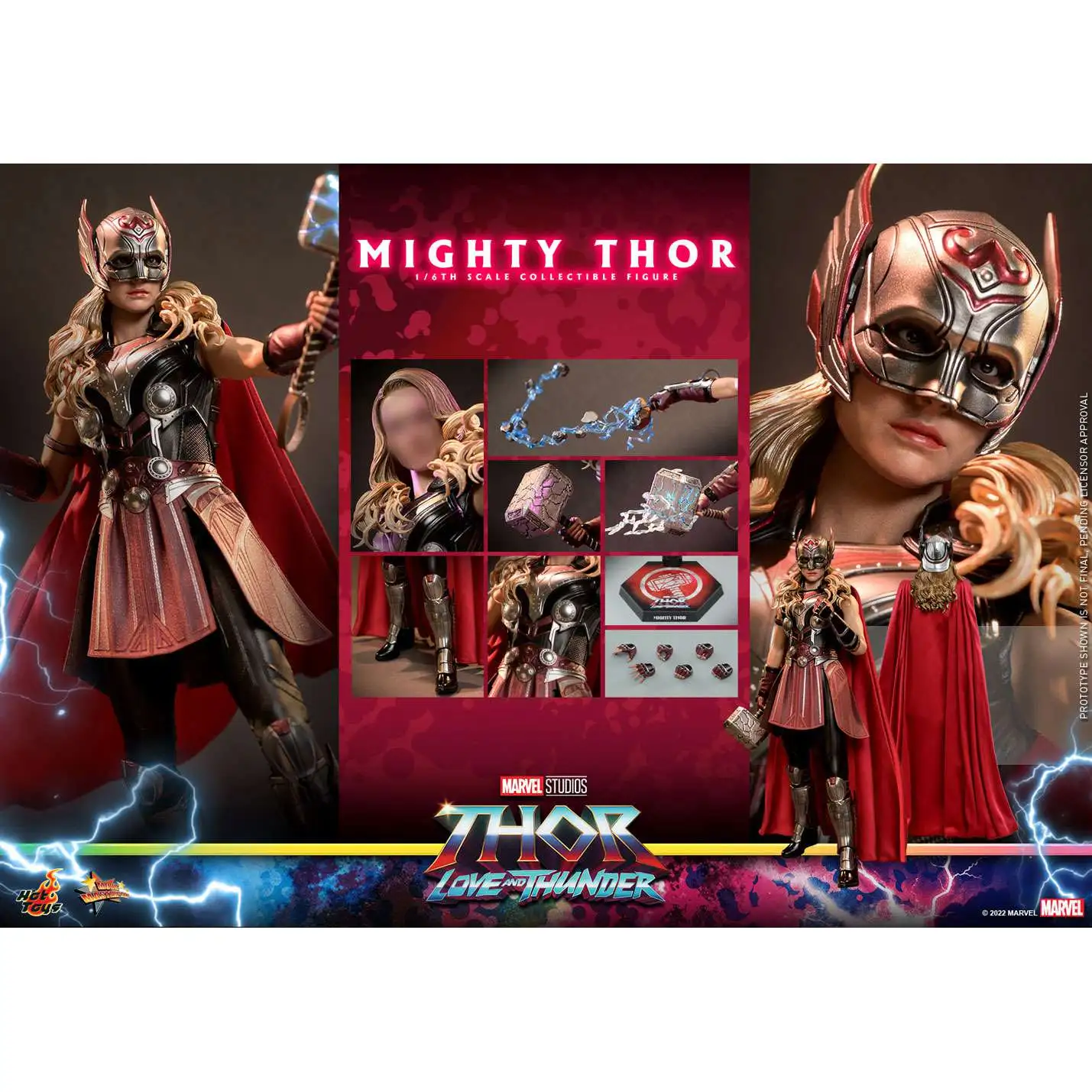 Promo ๐ Marvel Thor: Love & Thunder Mighty Thor Collectible Figure (Pre-Order ships April 2024) ๐ - Image 3