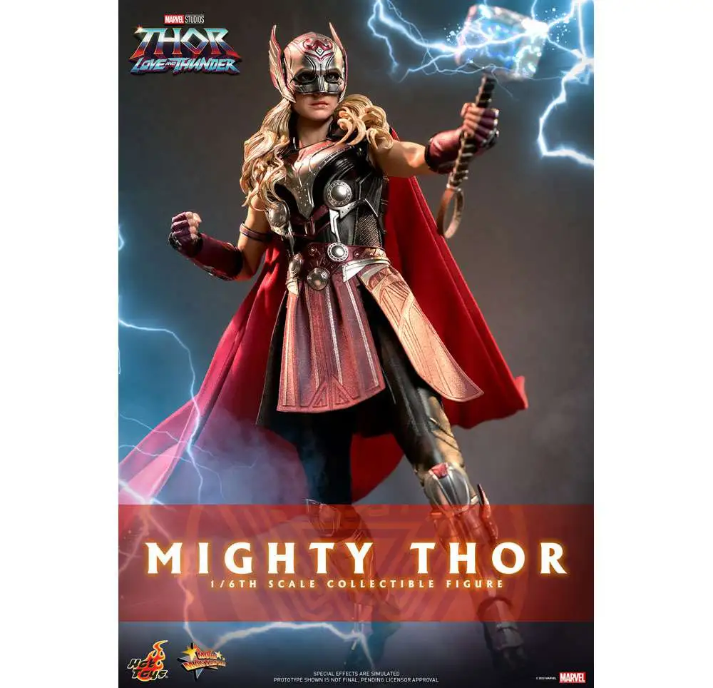 Promo ๐ Marvel Thor: Love & Thunder Mighty Thor Collectible Figure (Pre-Order ships April 2024) ๐