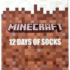 Cheapest 🧨 Minecraft Kids 12 Days of 🧦 Socks 12-Pack [Shoe Size 5.5 - 8.5] 😉