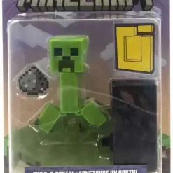 Outlet 😉 Minecraft Build-A-Portal Creeper Action Figure 👍