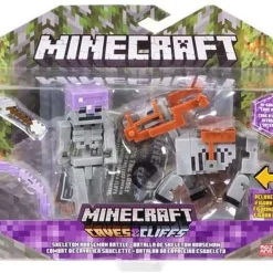 Wholesale 😍 Minecraft Caves & Cliffs Skeleton Horseman Battle Action Figure 😀
