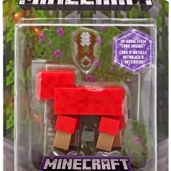 Promo 😀 Minecraft Caves & Cliffs Red Sheep Action Figure 😍