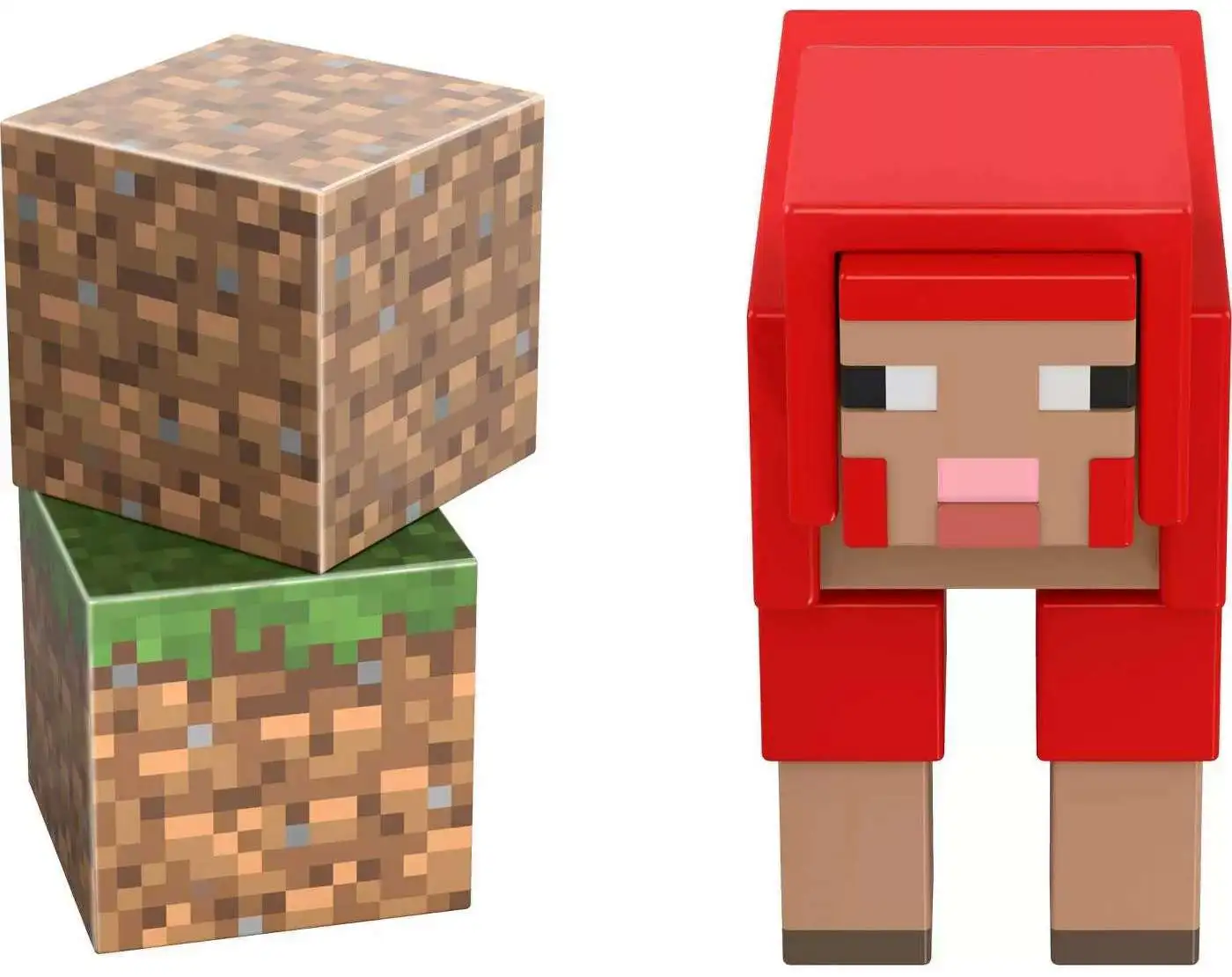 Promo ๐ Minecraft Caves & Cliffs Red Sheep Action Figure ๐ - Image 4