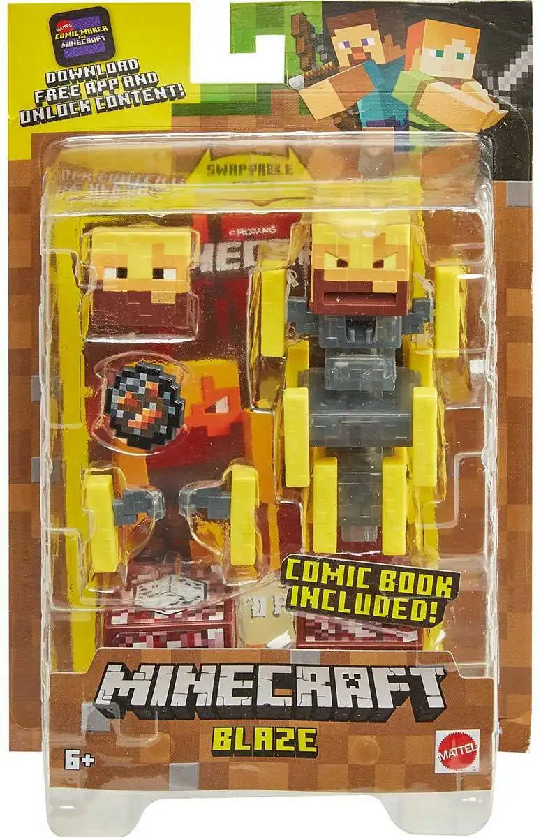 Top 10 โ๏ธ Minecraft Comic Maker Blaze Action Figure ๐