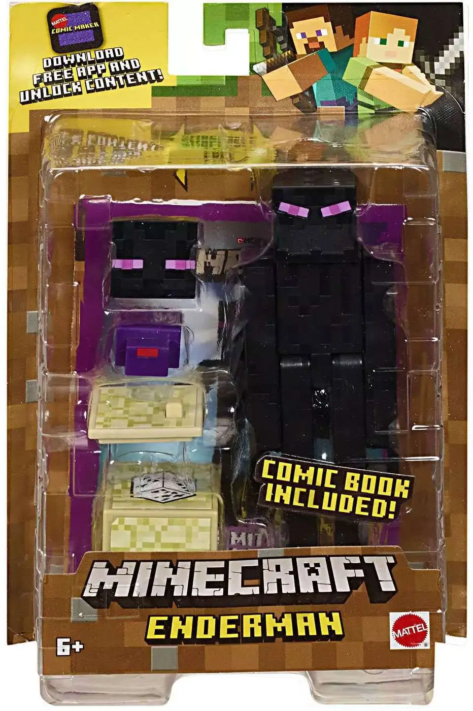 Best deal โญ Minecraft Comic Maker Enderman Action Figure ๐ฏ