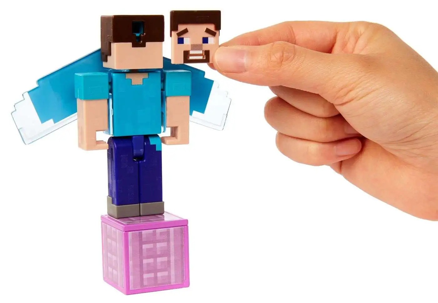 Promo π Minecraft Comic Maker Steve with Elytra Action Figure π - Image 4
