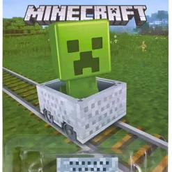 Buy 🎉 Hot Wheels Minecraft Minecart Diecast Car [Creeper] 🎁