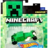 Best Pirce 🎉 Hot Wheels Minecraft Character Cars Creeper Diecast Character Car #1/6 [2017] 🔥