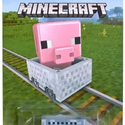 Cheap 🔥 Hot Wheels Minecraft Minecart Diecast Car [Pig] 🌟