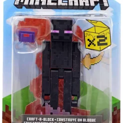 Deals 🛒 Minecraft Craft-A-Block Enderman Action Figure ❤️