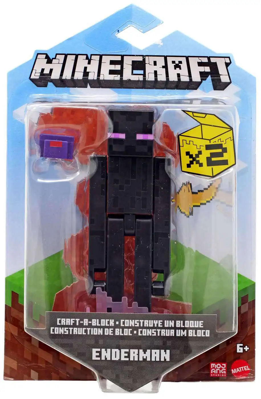 Deals ๐ Minecraft Craft-A-Block Enderman Action Figure โค๏ธ