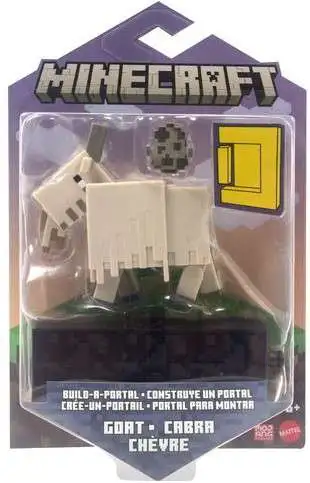 Promo ๐ Minecraft Build-A-Portal Goat Action Figure ๐ฅฐ