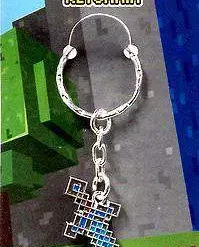 New 🧨 Minecraft Diamond Sword Keychain 🔔