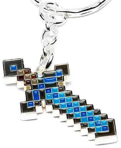 New ๐งจ Minecraft Diamond Sword Keychain ๐ - Image 2