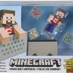 Best Sale 🥰 Minecraft Minecart Mayhem Playset 💯