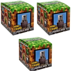 Budget 🧨 Minecraft Minecart Series 1 LOT of 3 Mystery Packs 🧨