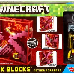 Best Pirce 🎁 Hot Wheels Minecraft Nether Fortress Track Blocks Set 😍