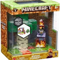 Cheapest ✔️ Minecraft Series 4 Birch Forest Playset [Damaged Package] ⌛