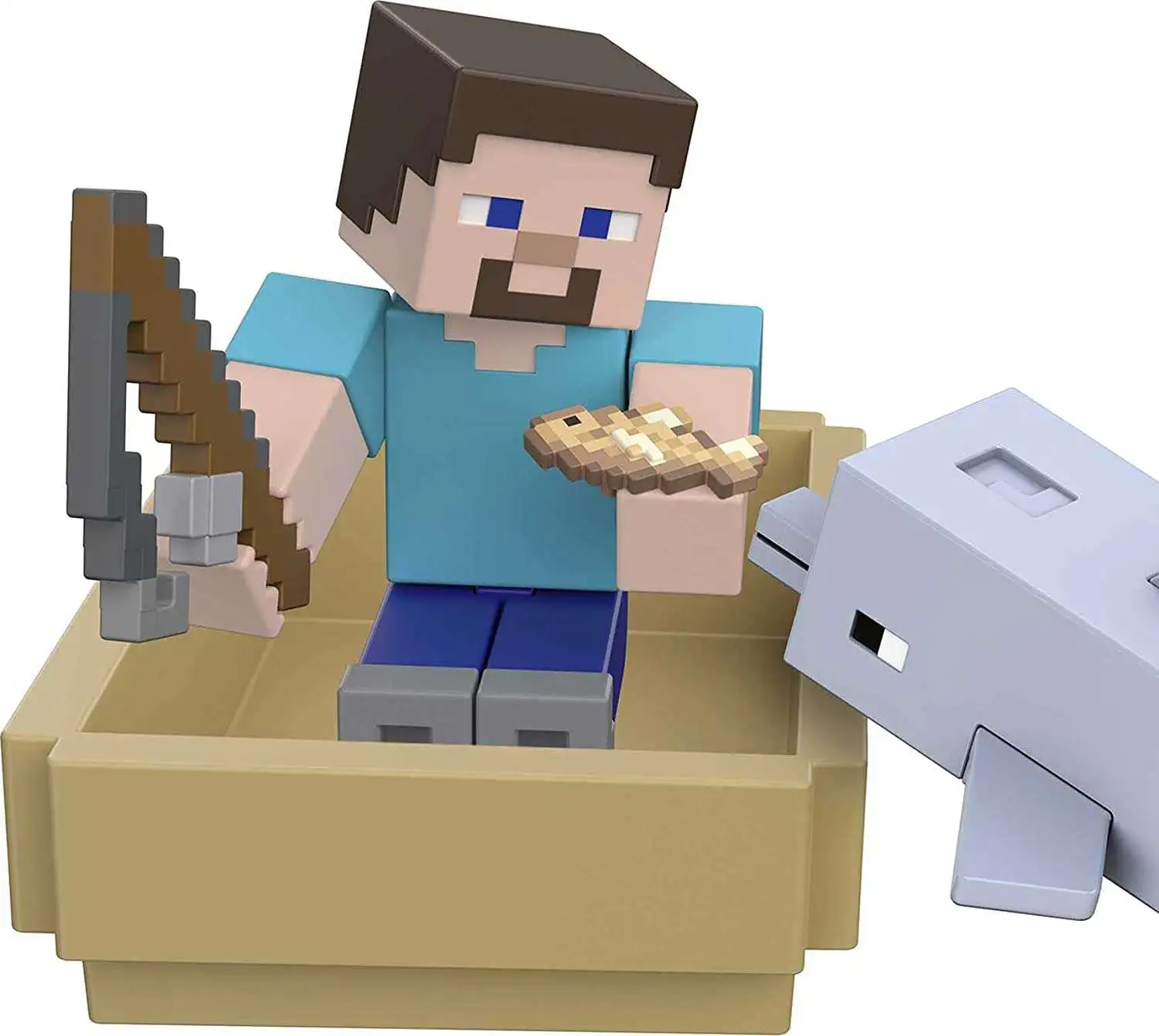 Budget ๐คฉ Minecraft Dolphin's Treasure Hunt 3.25-Inch Adventure Pack ๐ฅ - Image 4