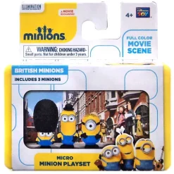 Wholesale 🔥 Despicable Me Minions Movie British Minions 2-Inch Micro Playset 👏