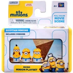 Promo 💯 Despicable Me Minions Movie Egyptian Minions 2-Inch Micro Playset 🛒