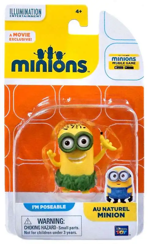 Coupon π Despicable Me Minions Movie Au Naturel Minion Action FIgure π
