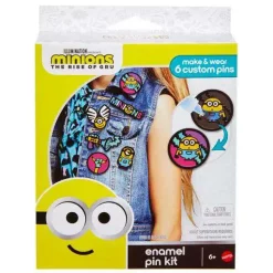 New 🤩 Minions Rise of Gru Enamel Pin Kit 👏