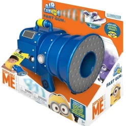 Cheapest 👏 Despicable Me Minions Fart Gun Air Cannon Roleplay Toy [Damaged Package] ❤️