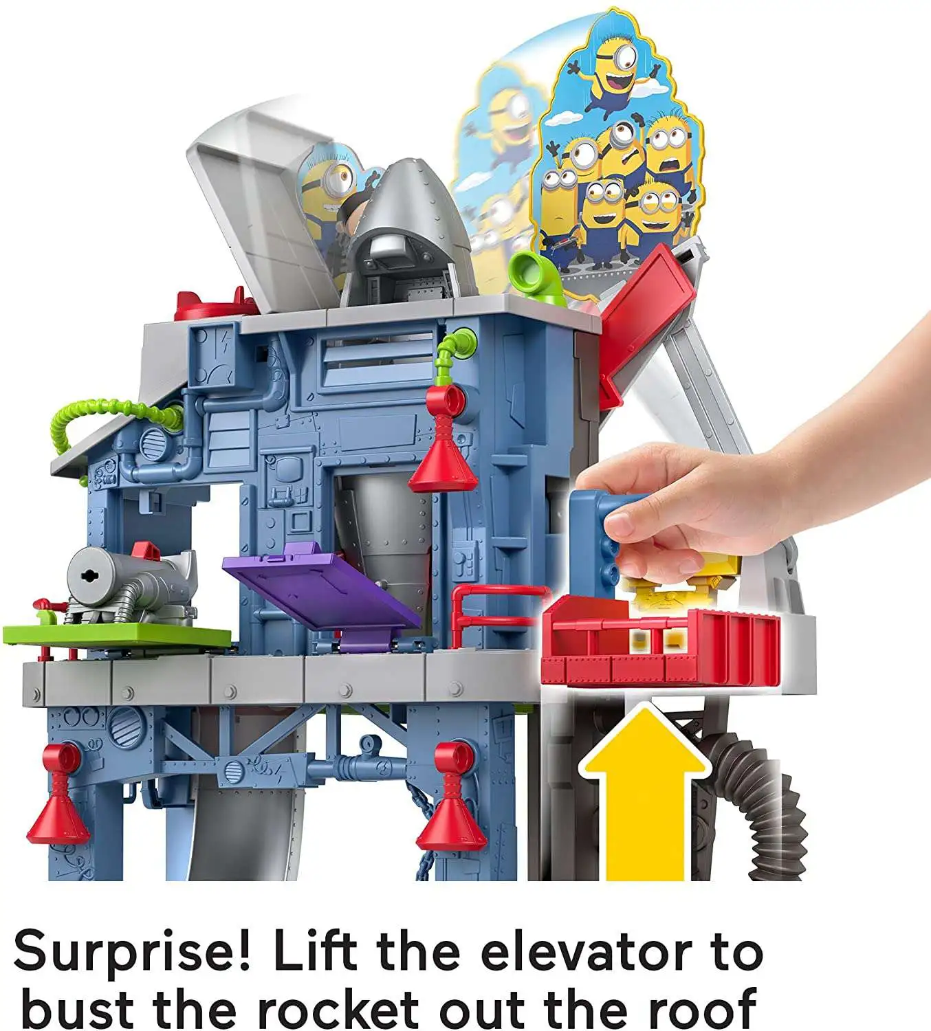 Top 10 🛒 Fisher Price Despicable Me Minions: Rise of Gru Imaginext Gru's Gadget Lair Playset 😀 - Image 2