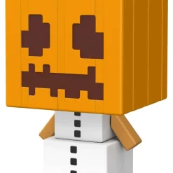 Best Sale 🎁 Minecraft Mob Head Minis Snow Golem 3.25-Inch Mini Figure 👍