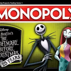 Wholesale 👏 Nightmare Before 🔔 Christmas Monopoly NBX 25th Anniversary Board Game 👍
