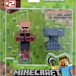 Cheapest 🌟 Minecraft Series 2 Villager Blacksmith Action Figure [Overworld] 👏