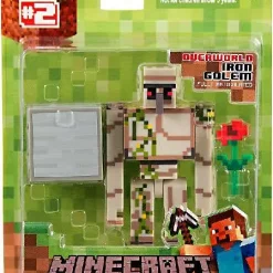 Flash Sale 🤩 Minecraft Series 2 Iron Golem Action Figure [Overworld] 🎉