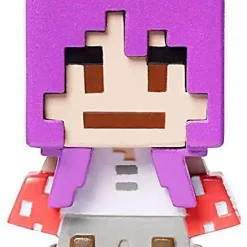 Brand new 🔔 Minecraft Biome Settlers Series 8 Mooshroom Brawler 1-Inch Mini Figure [Loose] 🥰