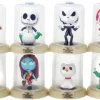 Flash Sale ✨ Disney Domez Series 1 Nightmare Before 🔔 Christmas Set of 8 Figures [Glow-in-the-Dark] 😉