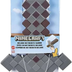 Cheapest ⭐ Minecraft Deluxe Netherite Sword Foam Roleplay Toy Set 💯