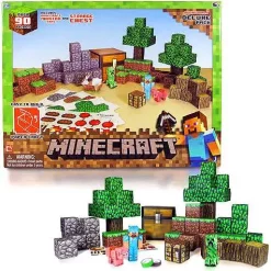 Best Pirce 😀 Minecraft Overworld Deluxe Set Papercraft 🎁