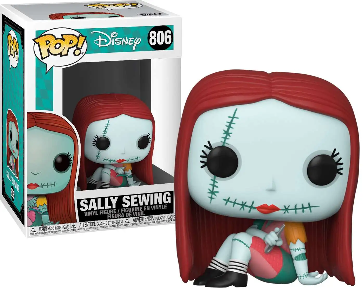Discount ๐ Funko Nightmare Before ๐ Christmas POP! Disney Sally Sewing Vinyl Figure #806 ๐งจ
