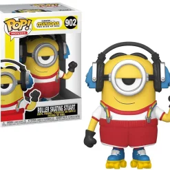 Best Pirce 🥰 Funko Minions The Rise of Gru POP! Movies Roller Skating Stuart Vinyl Figure #902 🥰