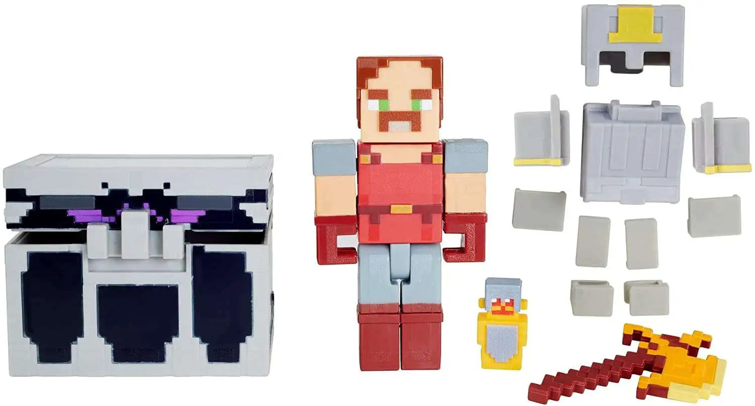 Top 10 ๐งจ Minecraft Dungeons Reinforced Mail Armor Battle Chest Action Figure ๐งจ - Image 3