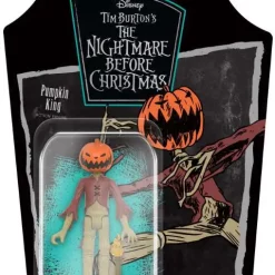 Outlet 🔔 ReAction Nightmare Before 🎅 Christmas Wave 2 Pumpkin King Action Figure 🔔