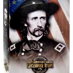 Best deal 🔔 Brotherhood of Arms Legendary Icons American Civil War General George A. Custer Deluxe Action Figure 🎁