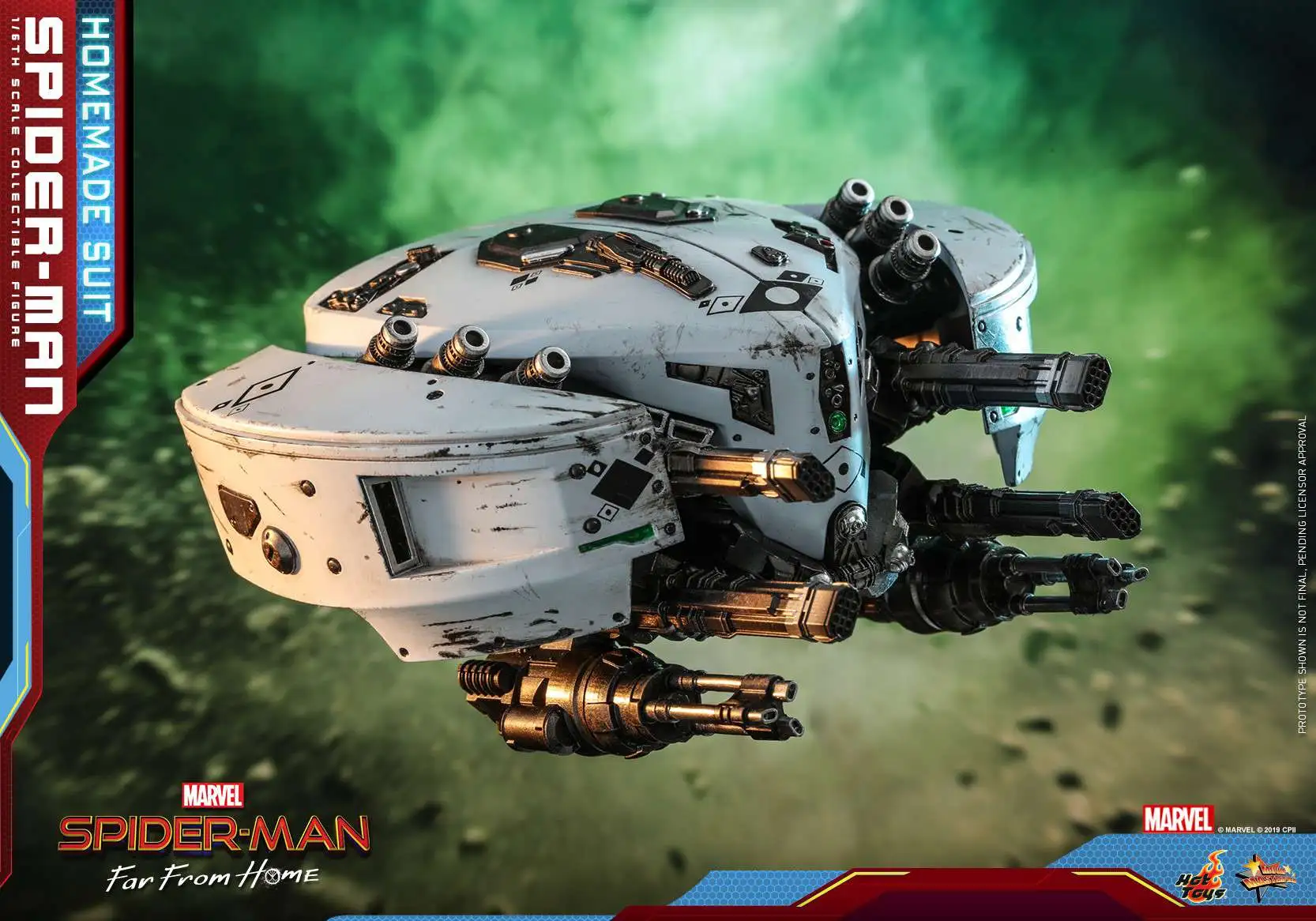 Cheap ๐ Marvel Spider-Man Homecoming Movie Masterpiece Spider-Man Homemade Suit & Drone Collectible Figure ๐ - Image 4