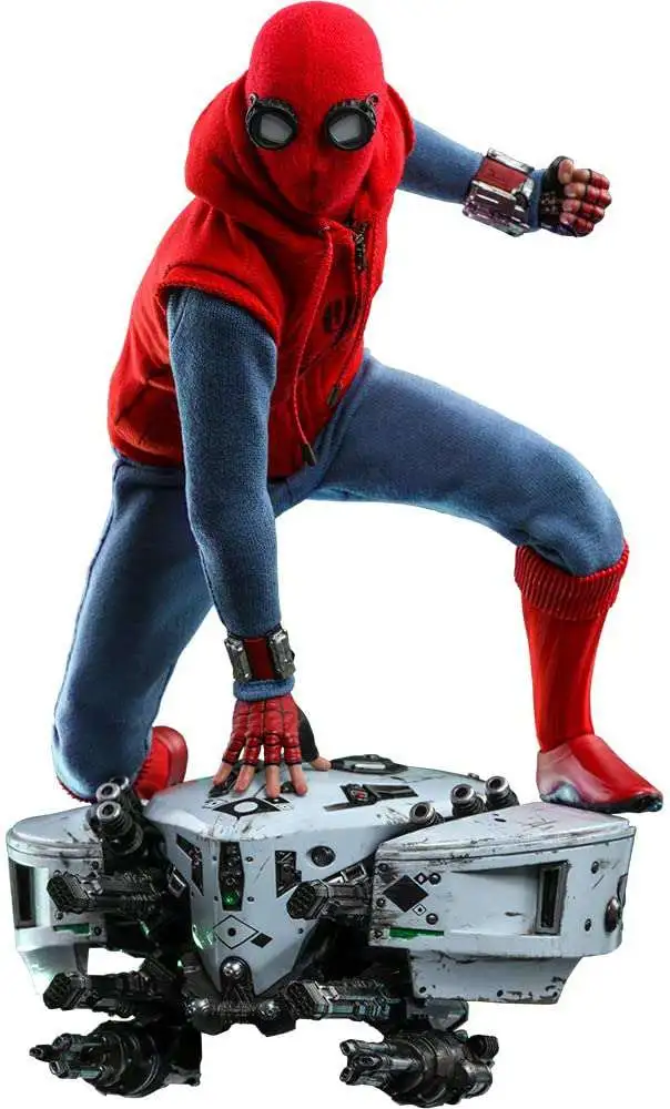 Cheap ๐ Marvel Spider-Man Homecoming Movie Masterpiece Spider-Man Homemade Suit & Drone Collectible Figure ๐