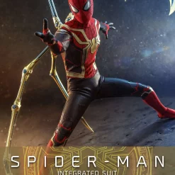 Deals 👏 Marvel Spider-Man: No Way Home Movie Masterpiece Spider-Man Integrated Suit Collectible Figure [Standard Version] (Pre-Order ships January) ⌛