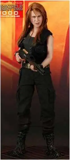 Discount ⌛ Terminator 2 Judgment Day T-1000 as Sarah Connor Collectible Figure 🥰